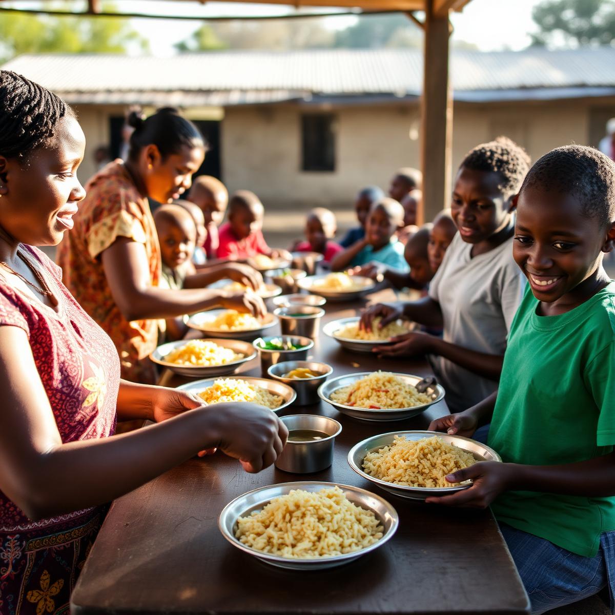 NBM Charities food distribution 1