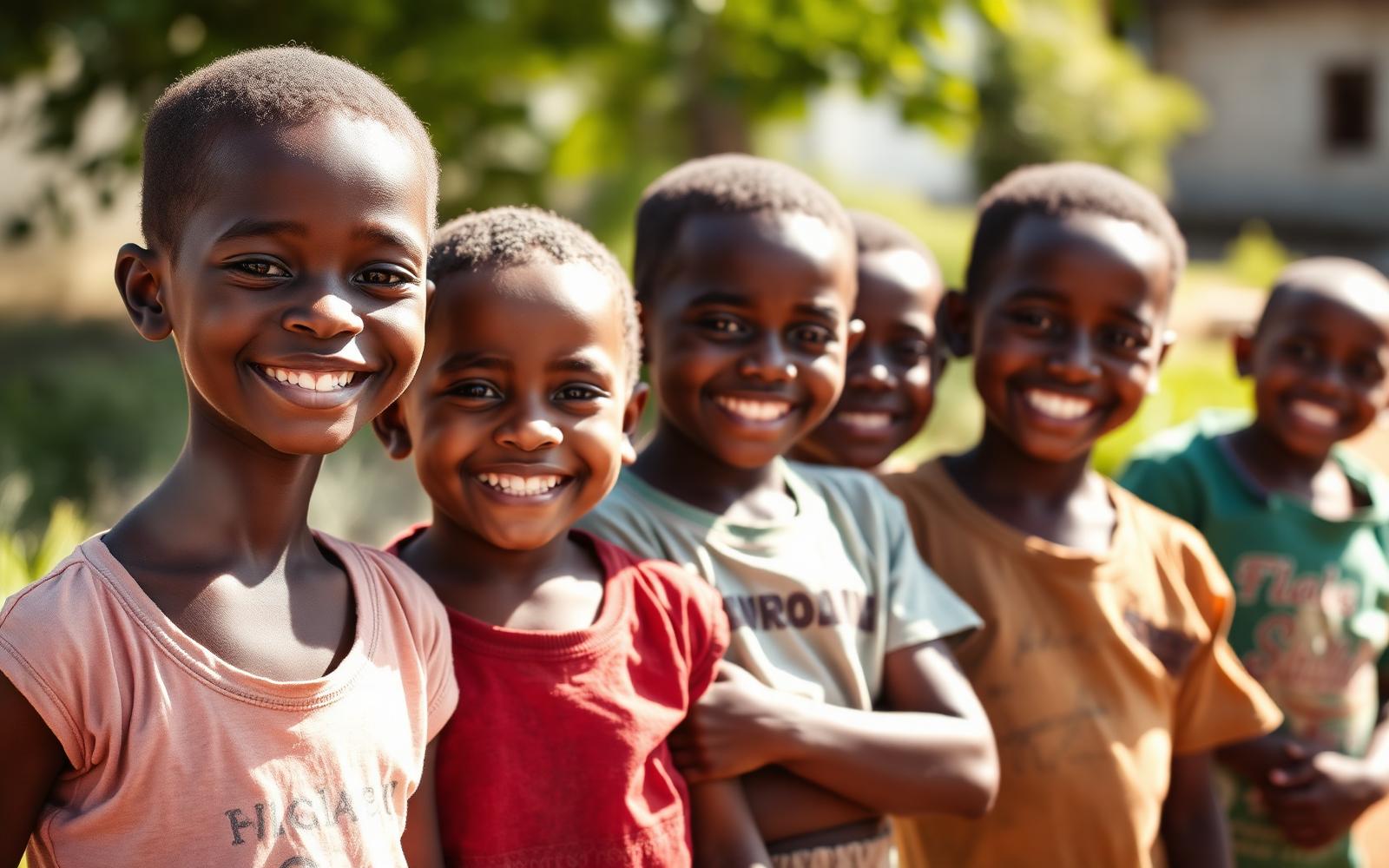 Children supported by NBM Charities